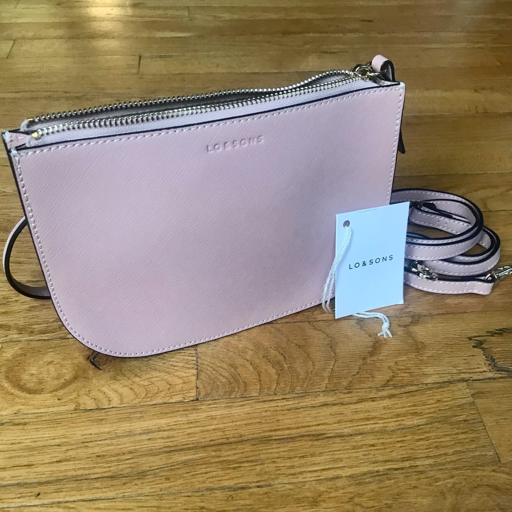Lo & Sons Waverley 2 Large Saffiano convertible purse/bag